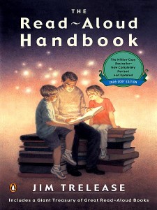 Cover of the Read Aloud Handbook by Jim Trelease.